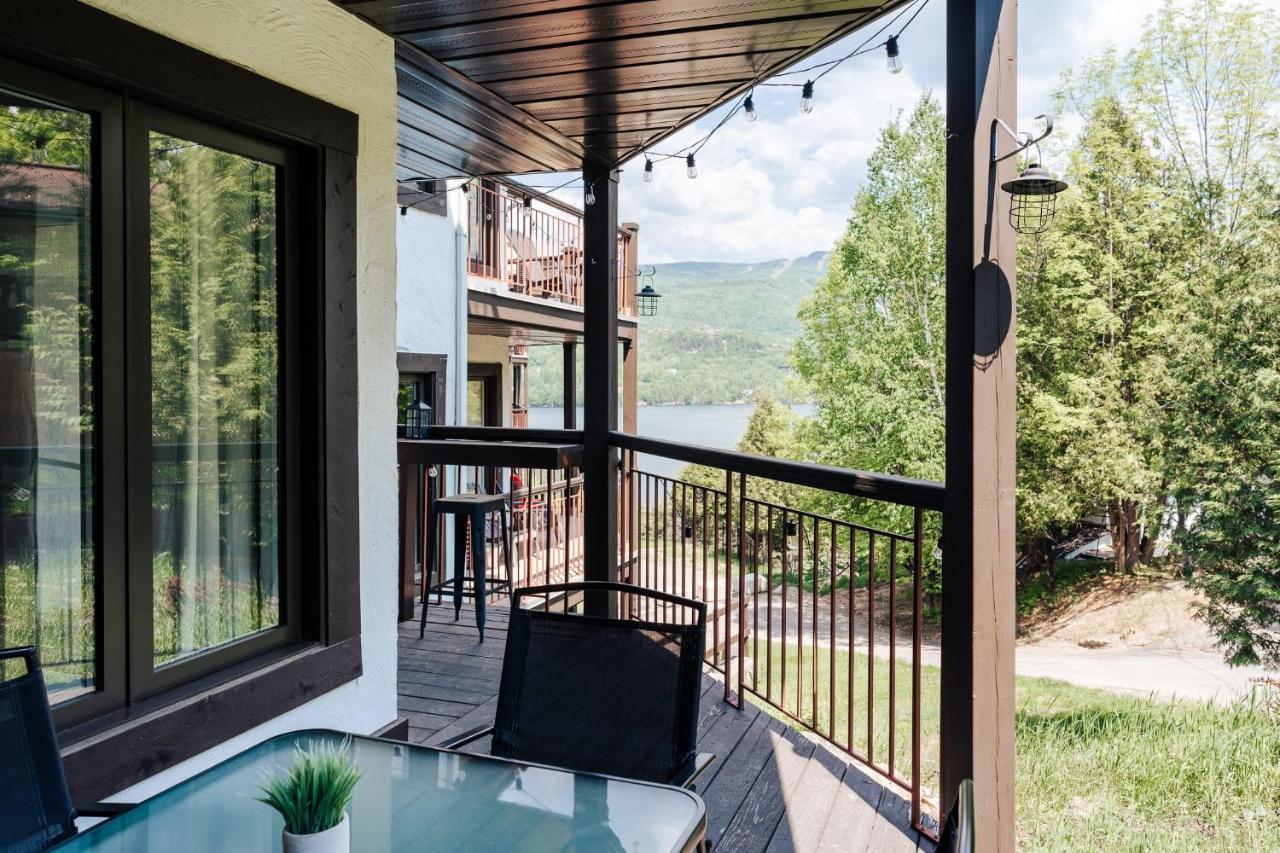Magnifique Condo Pres Du Lac Tremblant Мон-Трамблан Экстерьер фото